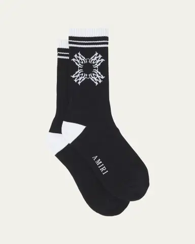 AMIRI Men's MA Quad Crew Socks | Thumbnail 2
