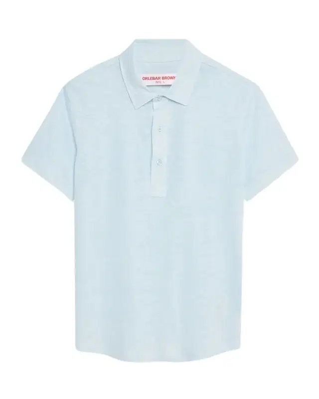 Men 's Sebastian Short-Sleeve Linen Polo Shirt