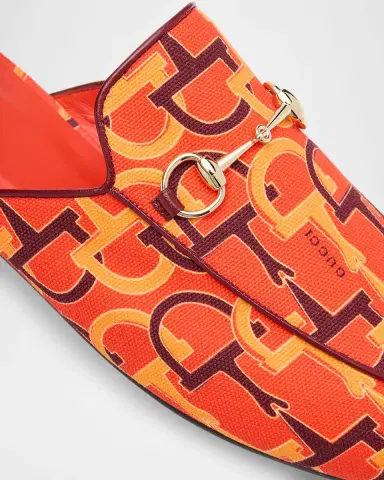 Gucci Princetown Horsebit Print Loafer Mules | Thumbnail 2 Gucci Princetown Horsebit Print Loafer Mules | Thumbnail 2