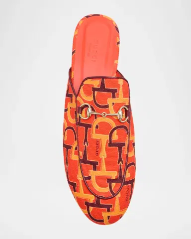 Gucci Princetown Horsebit Print Loafer Mules | Thumbnail 3 Gucci Princetown Horsebit Print Loafer Mules | Thumbnail 3