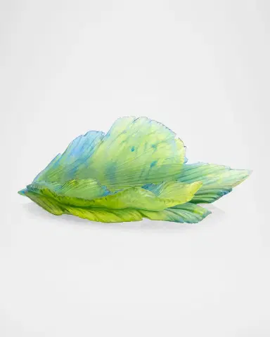 Daum Fleur de Paon Exotique Medium Bowl | Thumbnail 2 Daum Fleur de Paon Exotique Medium Bowl | Thumbnail 2