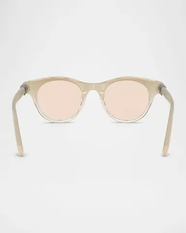 Brunello Cucinelli BC4016S Acetate Round Sunglasses | Thumbnail 4