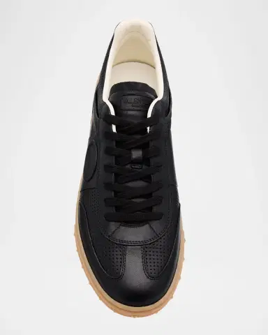 Valentino Garavani Men's Upvillage Perforated Napa Leather Low-Top Sneakers | Thumbnail 5 Valentino Garavani Men's Upvillage Perforated Napa Leather Low-Top Sneakers | Thumbnail 5