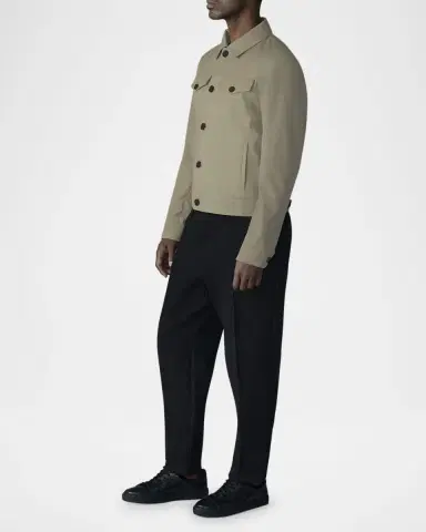 Mackage Men's NASH-CO Twill Trucker Jacket | Thumbnail 4