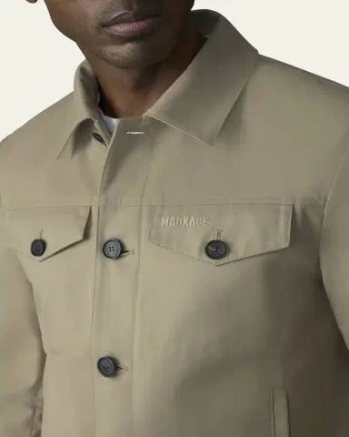 Mackage Men's NASH-CO Twill Trucker Jacket | Thumbnail 8