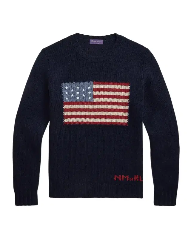 NM x RL Flag Cashmere Sweater