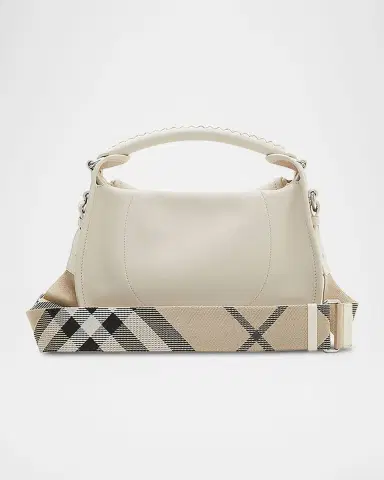 Burberry Clip Small Leather Messenger Bag | Thumbnail 2 Burberry Clip Small Leather Messenger Bag | Thumbnail 2