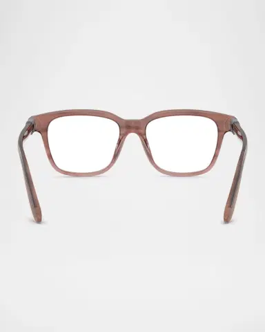 Brunello Cucinelli BC3013 Acetate Pillow Blue Blocking Glasses | Thumbnail 3