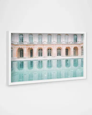 The Oliver Gal Artist Co. "Palace Dreamy Pond" Hand-Embellished Art Print | Thumbnail 2 The Oliver Gal Artist Co. "Palace Dreamy Pond" Hand-Embellished Art Print | Thumbnail 2
