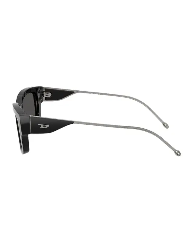 Diesel Men 's DL2002MU Rectangular Sunglasses