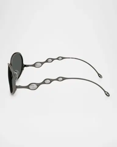 Diesel Men's DL1014 Oval Sunglasses | Thumbnail 2 Diesel Men's DL1014 Oval Sunglasses | Thumbnail 2