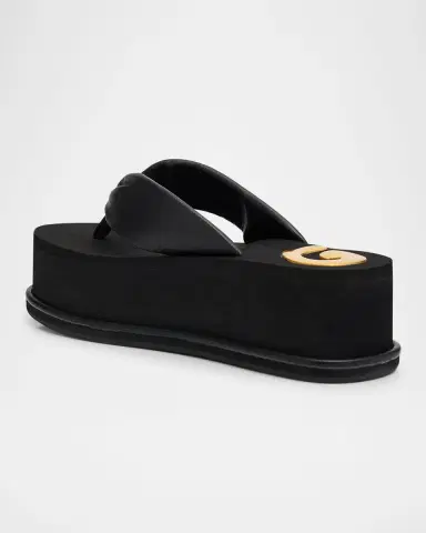 Cult Gaia CG Leather Platforms | Thumbnail 3