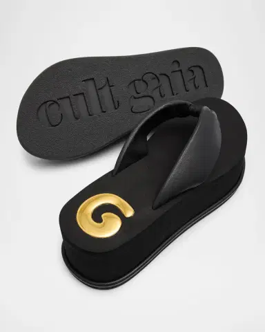 Cult Gaia CG Leather Platforms | Thumbnail 4