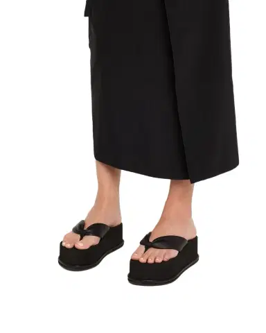 Cult Gaia CG Leather Platforms | Thumbnail 1