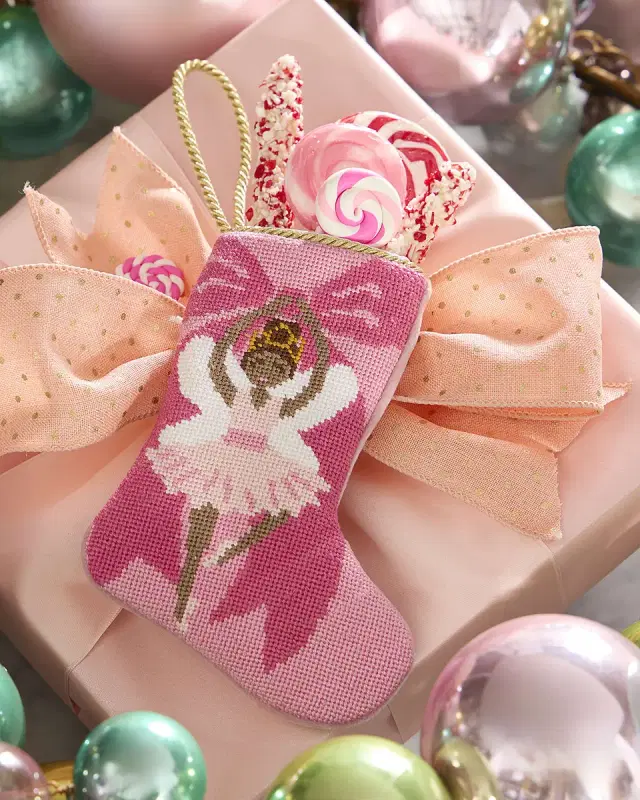 "The Brianna Ballerina" Mini Bauble Stocking
