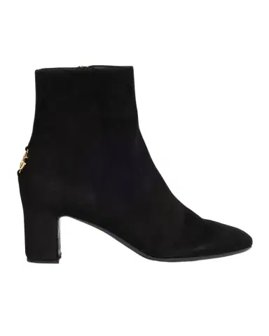 Dolce & Gabbana Suede Block-Heel Ankle Booties | Thumbnail 1 Dolce & Gabbana Suede Block-Heel Ankle Booties | Thumbnail 1