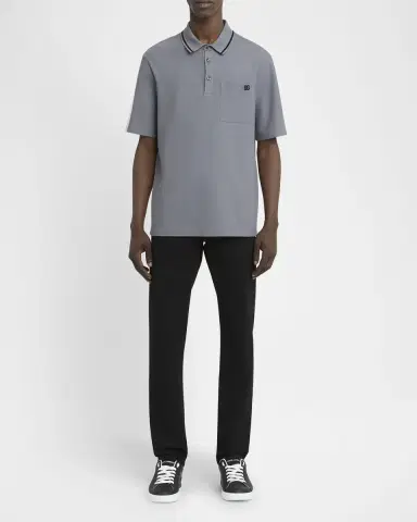 Dolce & Gabbana Men 's Black Denim Slim Five-Pocket Pants | Thumbnail 2 Dolce & Gabbana Men 's Black Denim Slim Five-Pocket Pants | Thumbnail 2
