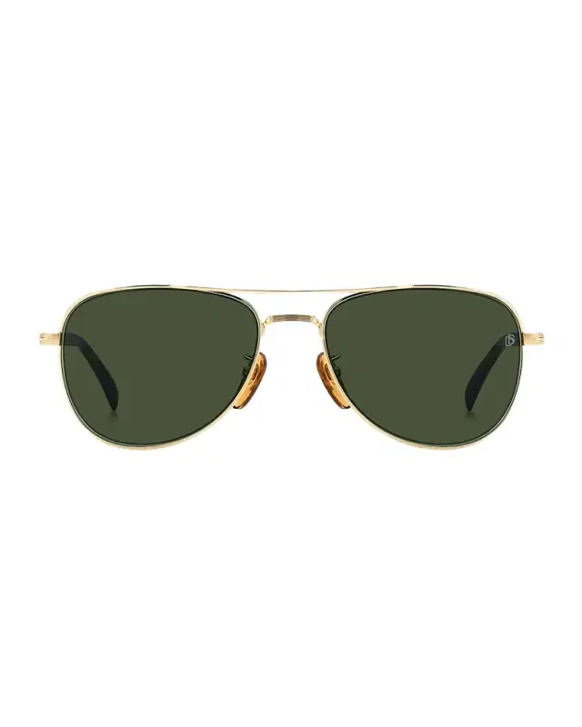 Men's DB1175 Metal Aviator Sunglasses