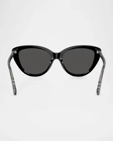 Burberry BE4457F Cat Eye Acetate Sunglasses | Thumbnail 4 Burberry BE4457F Cat Eye Acetate Sunglasses | Thumbnail 4