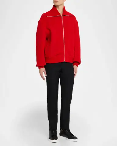 Christian Louboutin Men's Rantulow Leather Low-Top Sneakers | Thumbnail 3 Christian Louboutin Men's Rantulow Leather Low-Top Sneakers | Thumbnail 3