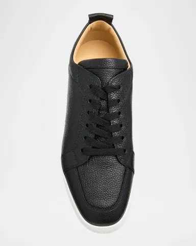 Christian Louboutin Men's Rantulow Leather Low-Top Sneakers | Thumbnail 6 Christian Louboutin Men's Rantulow Leather Low-Top Sneakers | Thumbnail 6