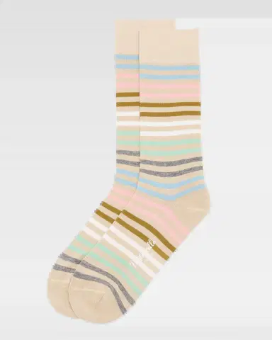 Pantherella Men's Kilburn Striped Mid-Calf Socks | Thumbnail 2
