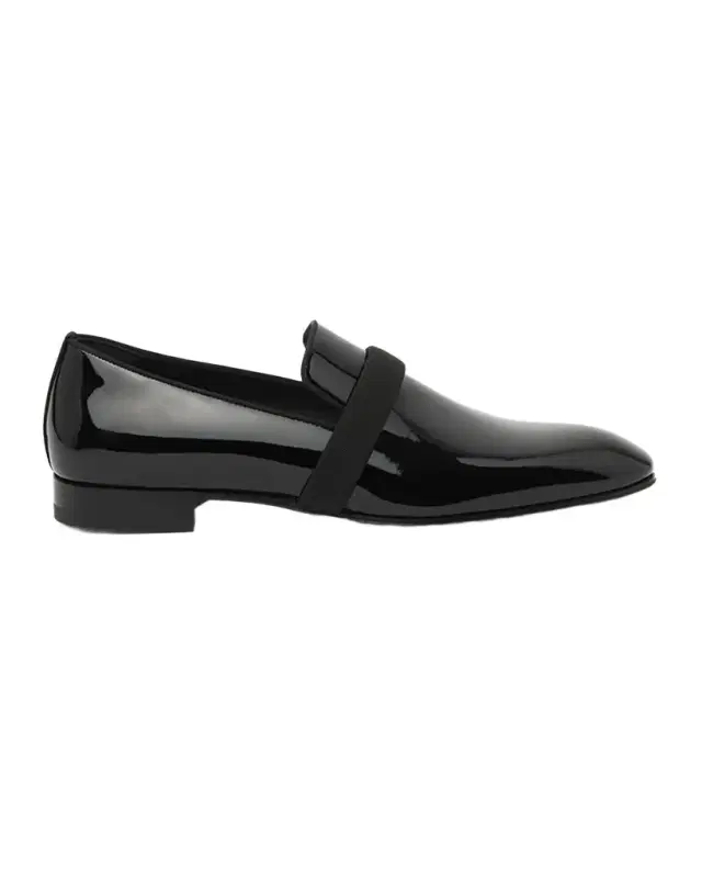 Christian Louboutin Men 's Dandydeco Red-Sole Patent Loafers