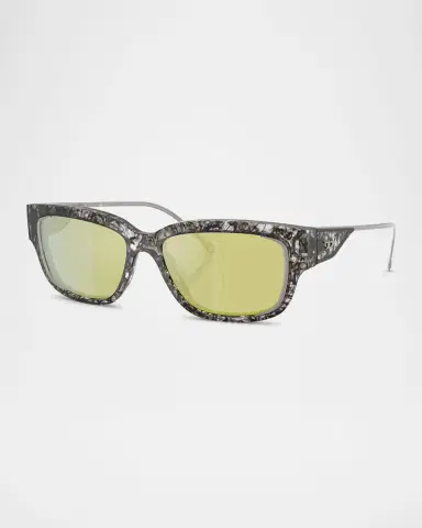 Diesel Men's DL2002MU Rectangular Sunglasses | Thumbnail 2 Diesel Men's DL2002MU Rectangular Sunglasses | Thumbnail 2