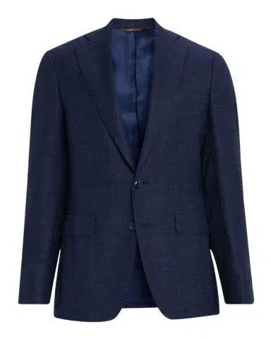 Canali Men's Textured Wool-Blend Notch Lapel Blazer | Thumbnail 1