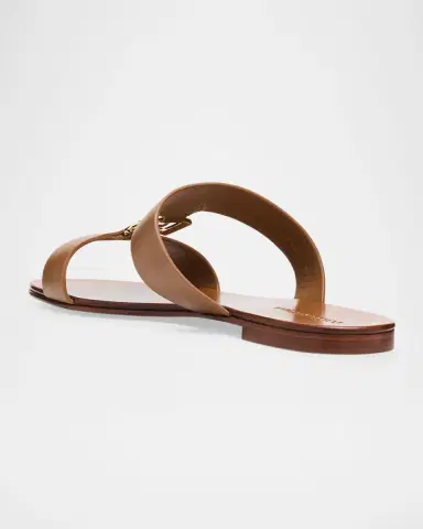 Dolce & Gabbana Bianca Logo Slide Sandals | Thumbnail 3