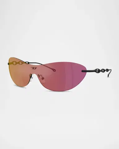 Diesel Men's DL1006 Oval Sunglasses | Thumbnail 2 Diesel Men's DL1006 Oval Sunglasses | Thumbnail 2
