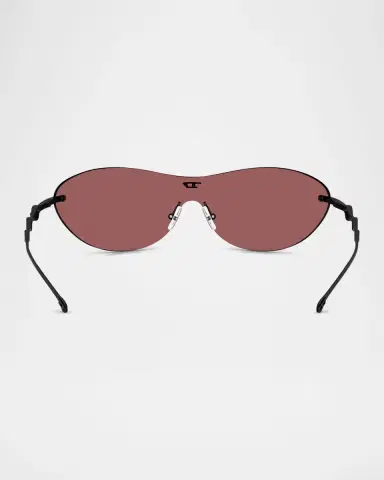Diesel Men's DL1006 Oval Sunglasses | Thumbnail 3 Diesel Men's DL1006 Oval Sunglasses | Thumbnail 3