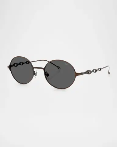 Diesel Men's DL1008 Round Sunglasses | Thumbnail 3 Diesel Men's DL1008 Round Sunglasses | Thumbnail 3