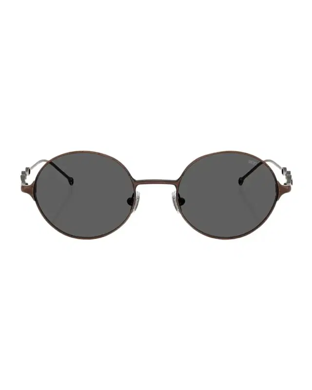 Diesel Men 's DL1008 Round Sunglasses