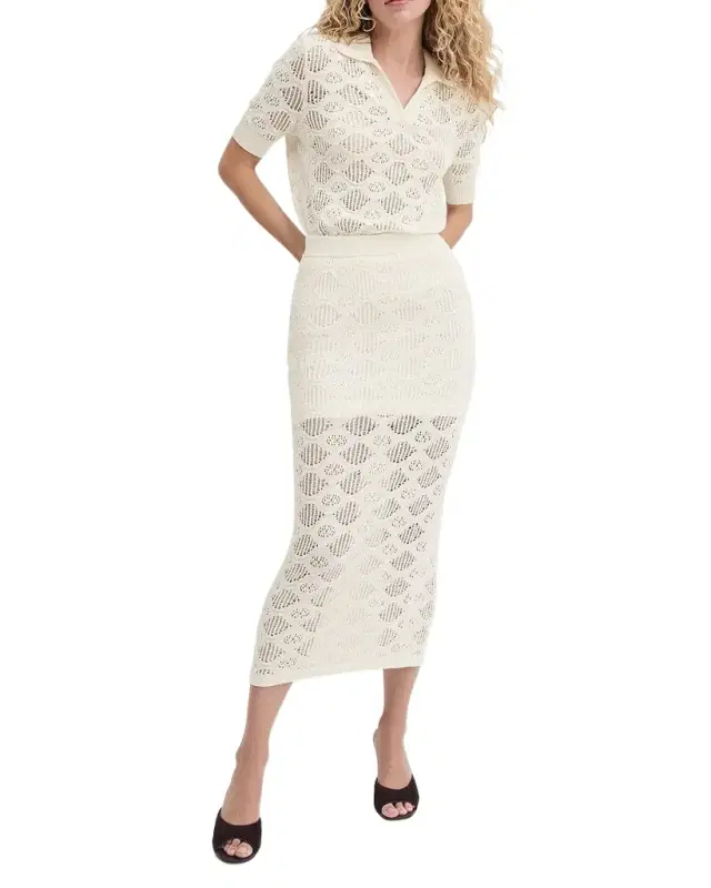 The Courtside Knit Skirt