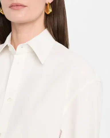 Saint Laurent Cotton Button-Front Shirt | Thumbnail 5