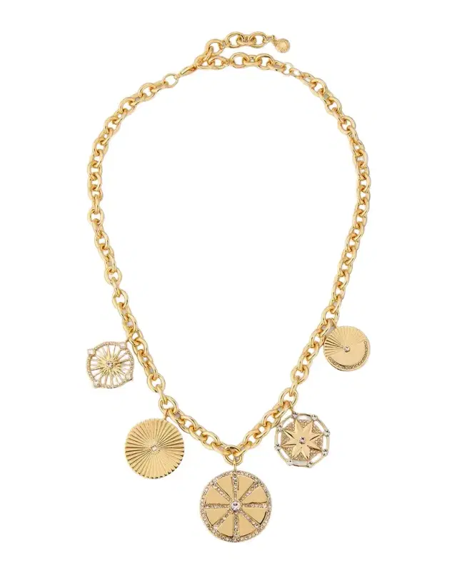 Galia Statement Charm Necklace