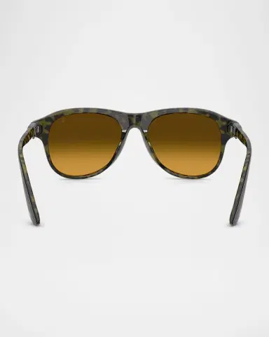 Brunello Cucinelli BC4015S Acetate Aviator Sunglasses | Thumbnail 4 Brunello Cucinelli BC4015S Acetate Aviator Sunglasses | Thumbnail 4
