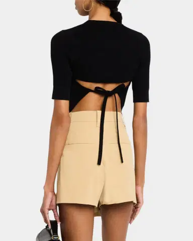A.L.C. Loma Tie-Back Top with Shrug | Thumbnail 3