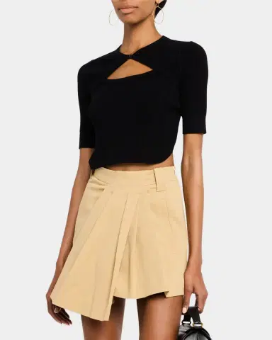 A.L.C. Loma Tie-Back Top with Shrug | Thumbnail 4