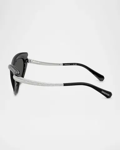 Swarovski SK6038 Cat-Eye Embellished Sunglasses | Thumbnail 2 Swarovski SK6038 Cat-Eye Embellished Sunglasses | Thumbnail 2