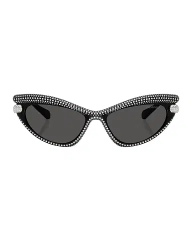 Swarovski SK6038 Cat-Eye Embellished Sunglasses | Thumbnail 1 Swarovski SK6038 Cat-Eye Embellished Sunglasses | Thumbnail 1