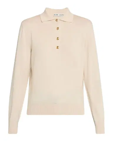 Blazé Milano Alegria Long-Sleeve Polo Sweater | Thumbnail 1