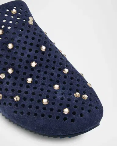 Pedro Garcia Braidy Embellished Suede Utility Clogs | Thumbnail 4 Pedro Garcia Braidy Embellished Suede Utility Clogs | Thumbnail 4