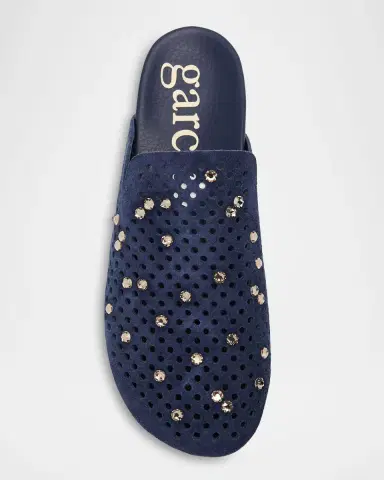 Pedro Garcia Braidy Embellished Suede Utility Clogs | Thumbnail 5 Pedro Garcia Braidy Embellished Suede Utility Clogs | Thumbnail 5