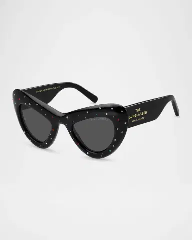 Marc Jacobs Studded Acetate Sunglasses | Thumbnail 3