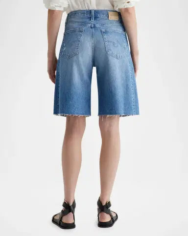 AG Jeans Hattie Relaxed High-Rise Denim Shorts | Thumbnail 2