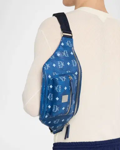 MCM Men's Fursten Visetos Belt Bag | Thumbnail 2 MCM Men's Fursten Visetos Belt Bag | Thumbnail 2