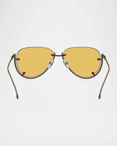 Diesel Men's DL1003 Aviator Sunglasses | Thumbnail 3 Diesel Men's DL1003 Aviator Sunglasses | Thumbnail 3