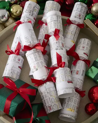 Robin Reed Uptown Christmas Crackers, Set of 6 | Thumbnail 1